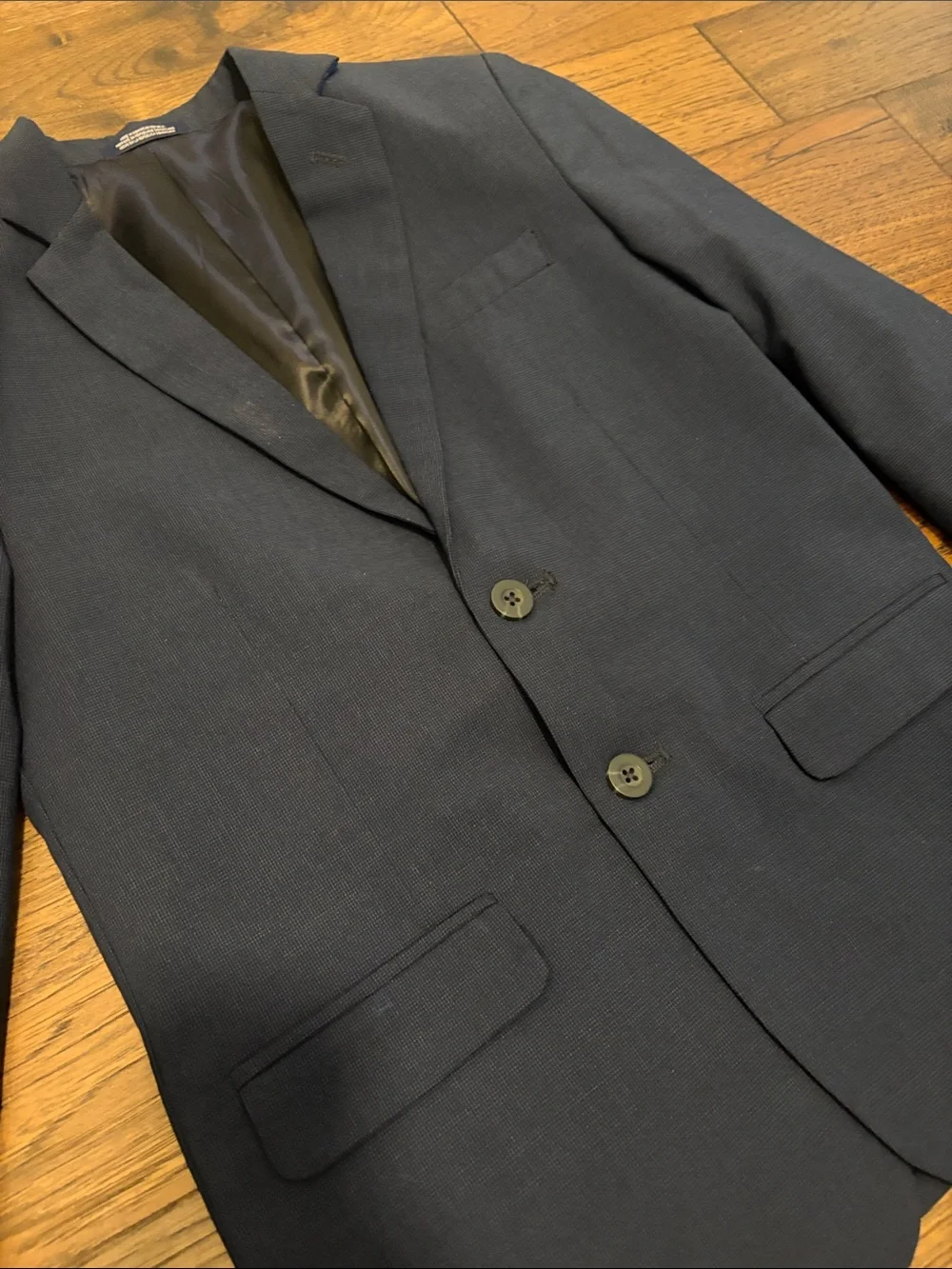 Classic Navy Boys size 12 Two-Piece Suit Blazer & Pants